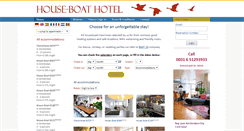 Desktop Screenshot of houseboathotel.nl